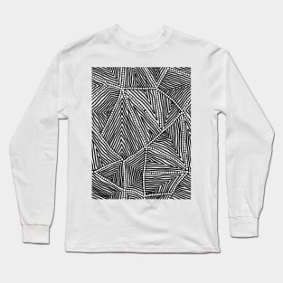 Aboriginal Art - The Fields See Trough Long Sleeve T-Shirt